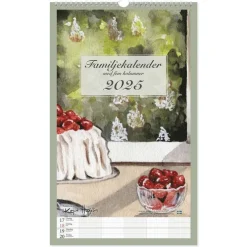 Familjekalender 2025 Design Kajsa Hagelin