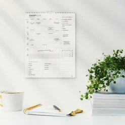 Familjekalender 2026 Familjens veckoplanering