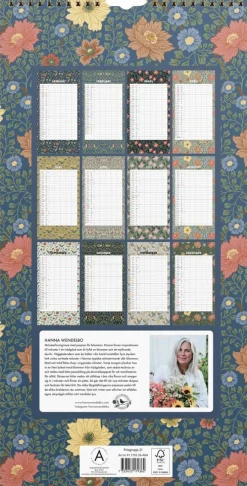 Familjekalender 2026 Hanna Wendelbo