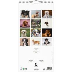 Familjekalender 2026 Hundar