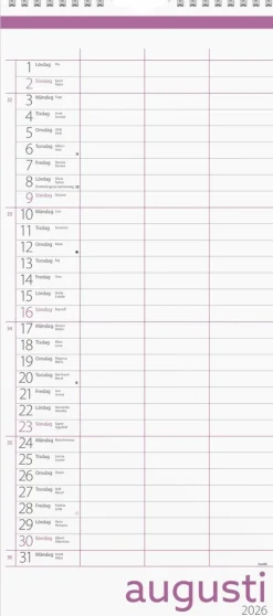 Familjekalender 2026 Lilla Familjekalendern