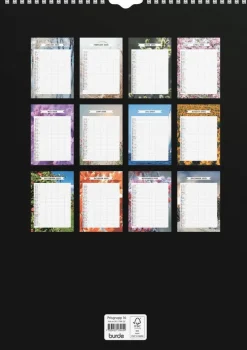 Familjekalender 2025 Modern