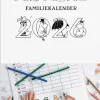 Familjekalender 2026 Mumin