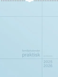 Familjekalender 2025-2026 Praktisk
