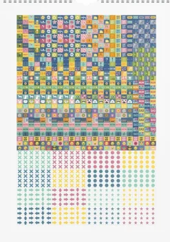 Familjekalender 2025-2026 Stickers