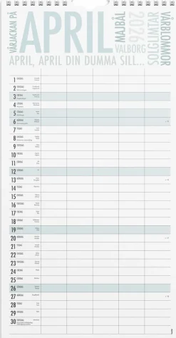 Familjekalender 2025-2026 TrendArt