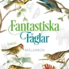 Fantastiska fåglar - målarbok