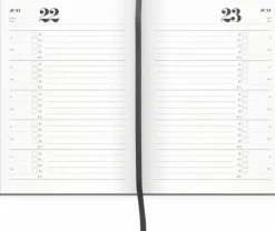 Femårsdagbok A5 grafitgrå