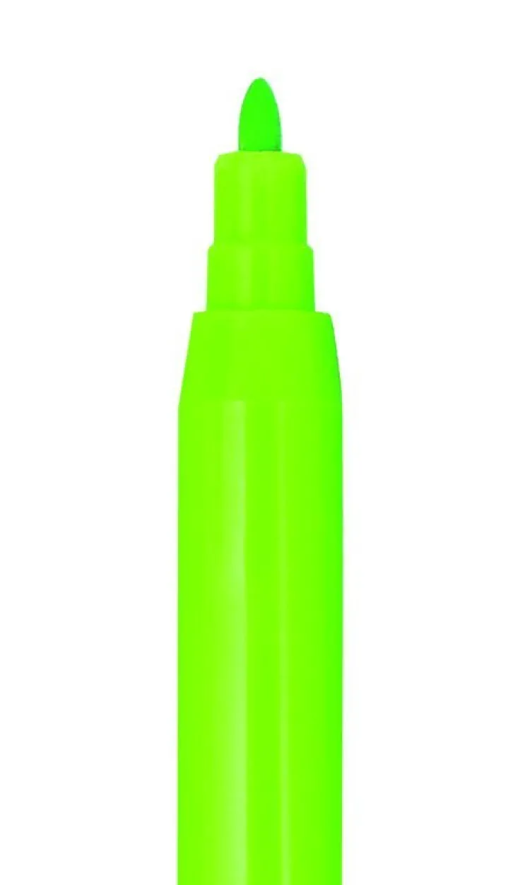 Fiberspetspenna 12 färger