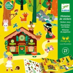 Flyttbara stickers - Förtrollad skog