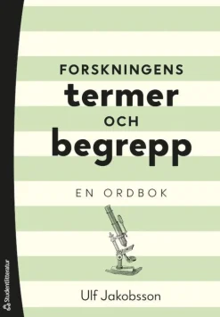 Forskningens termer och begrepp : en ordbok