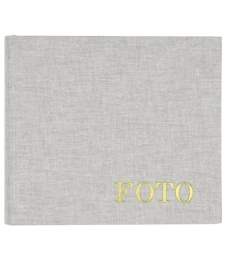 Fotoalbum 60 fickor FOTO grå