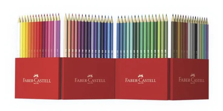 Färgpenna 60 färger bas pastell, neon & metallic