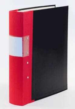 Gaffelpärm A4 60mm röd