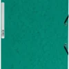 Gummibandsmapp A4 3-klaff kartong grön