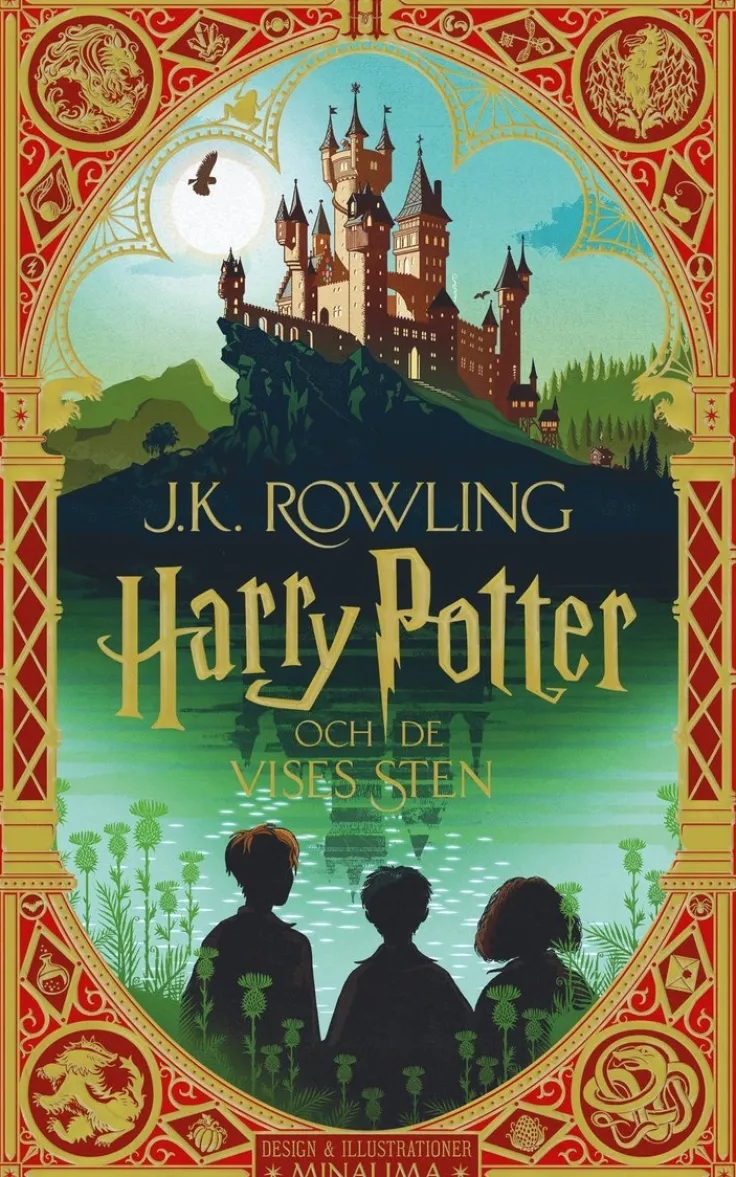 Harry Potter och de vises sten (jubileumsutgåva av MinaLima)