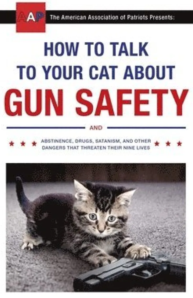 How to Talk to Your Cat About Gun Safety