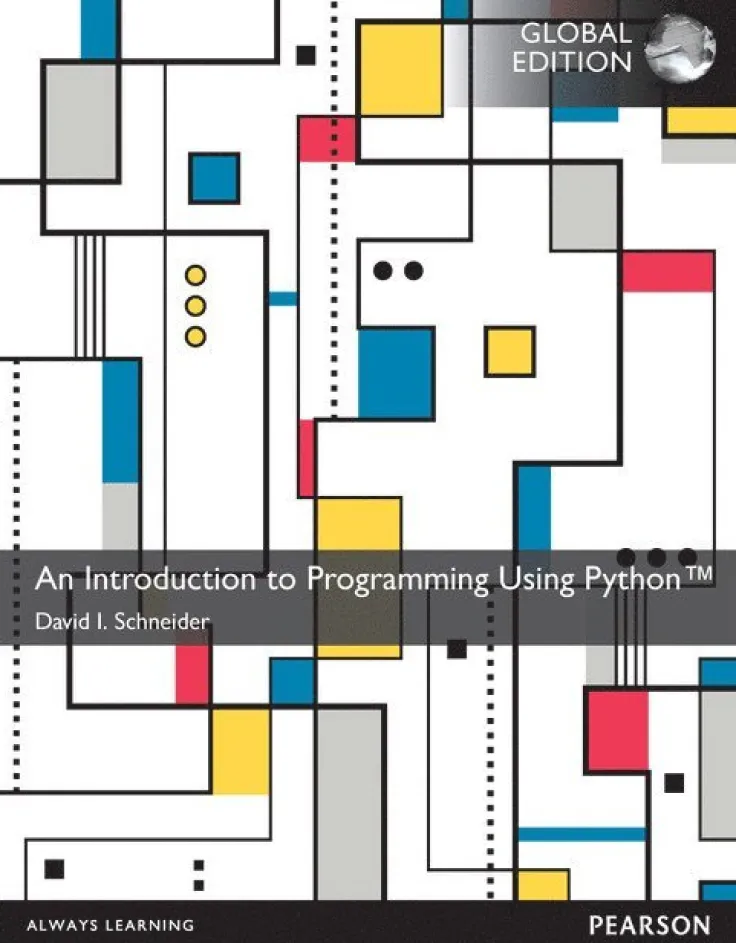 Introduction to Programming Using Python, An, Global Edition