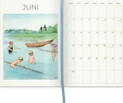 Kalender 2025 A5 Elsa Beskow Årets saga
