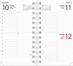 Kalender 2026 Agenda 4i1