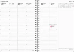 Kalender 2026 Business A5 modern