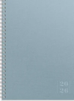 Kalender 2026 Business Textile blå