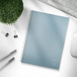 Kalender 2026 Business Textile blå