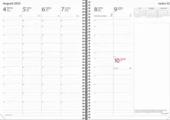 Kalender 2025 Business Twist svart