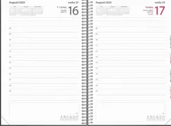 Kalender 2025 Dagbok Twist svart