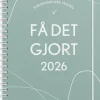 Kalender 2026 Få det gjort grön