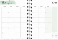 Kalender 2026 Life Organizer blå