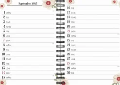 Kalender 2025 Life Planner Floral