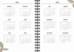 Kalender 2025 Life Planner Floral
