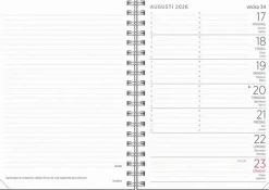 Kalender 2026 Liten Veckokalender refill