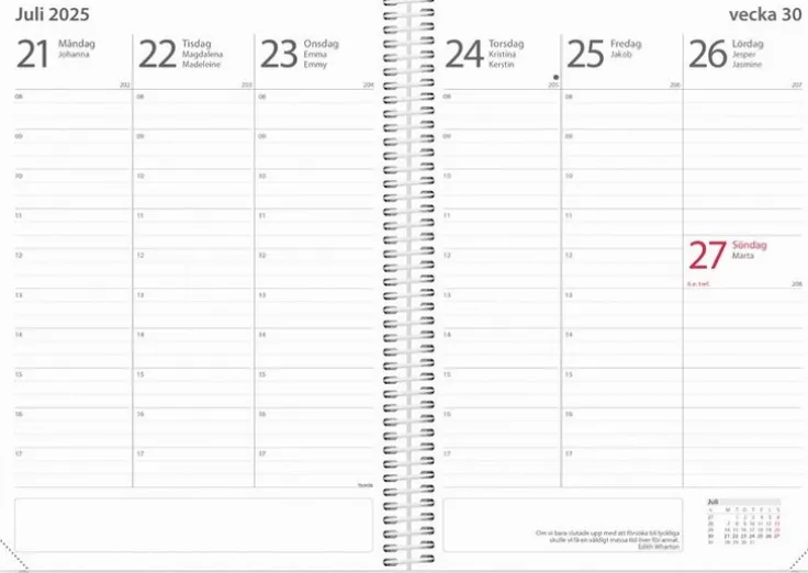 Kalender 2025-2026 Lärarkalendern Klass