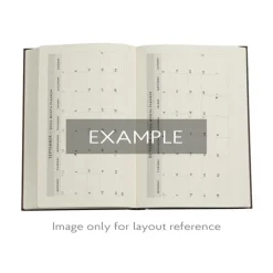 Kalender 2025 Paperblanks Midi vertikal - Anemone