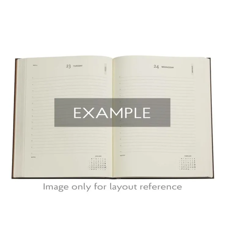 Kalender 2025 Paperblanks Ultra vertikal - Azure