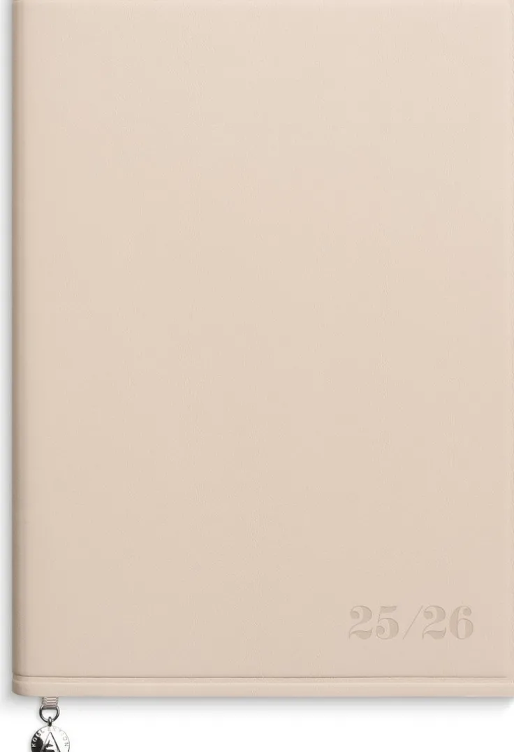 Kalender 2025-2026 Senator A5 soft inbunden beige