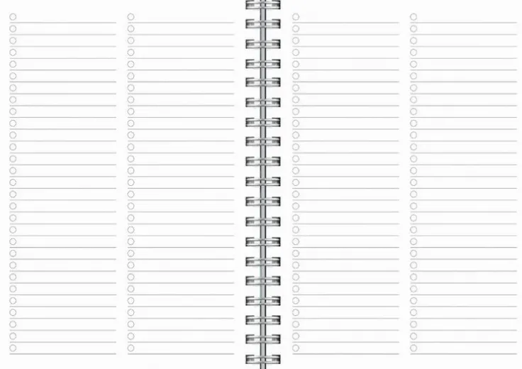 Kalender 2025 Senator A6 Story blad