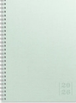 Kalender 2026 Senator A5 Textile grön