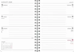 Kalender 2026 Senator A6 Textile grön