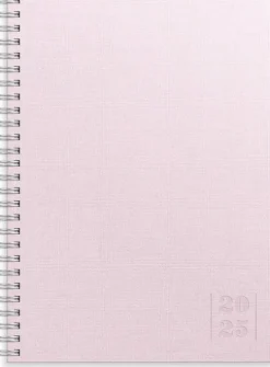 Kalender 2025 Senator A5 Textile rosa