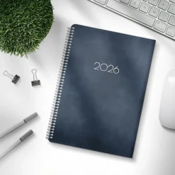 Kalender 2026 Senator A5 Twist blå