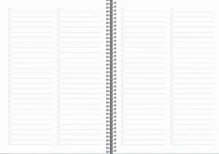 Kalender 2026 Senator A5 Twist blå