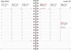 Kalender 2025-2026 Study A6 Fade