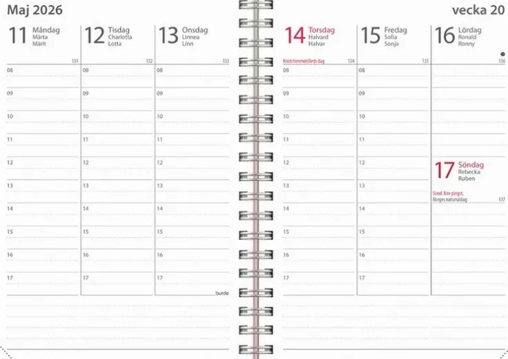 Kalender 2025-2026 Study A6 Fade