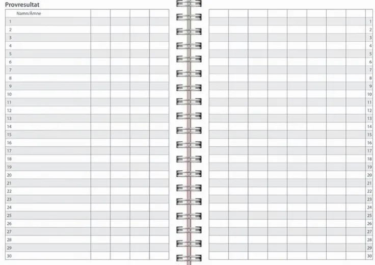 Kalender 2025-2026 Study A6 Fade