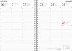 Kalender 2025-2026 Study A5 Stone