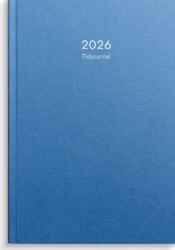 Kalender 2026 Tidjournal blå kartong
