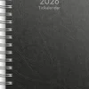 Kalender 2026 Tidkalender svart kartong